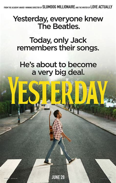 yesterday imdb|the beatles movie yesterday.